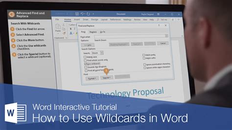 Wildcards in Word .